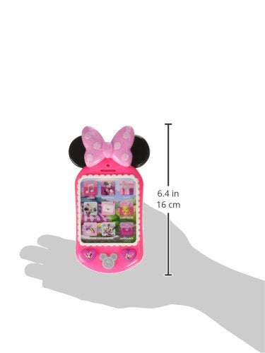 Minnie Mouse Minnie Bow-Tique Why Hello Pretend Play Cell Phone  Lights and Sounds  Kids Toys for Ages 3 Up by Just Play - Image 3